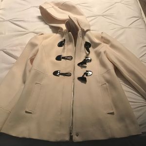 NEW cream and black Guess jacket.